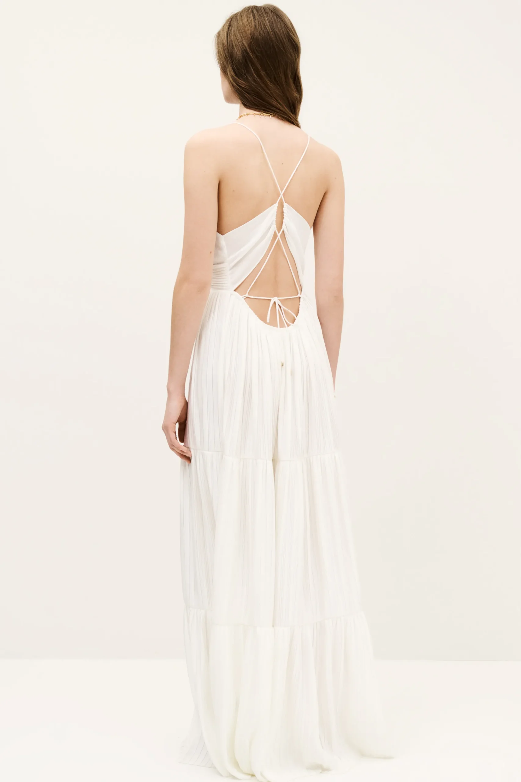 WASTA robe longue bretelles
