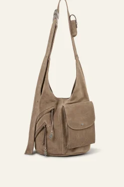 YOUYOU sac seau daim